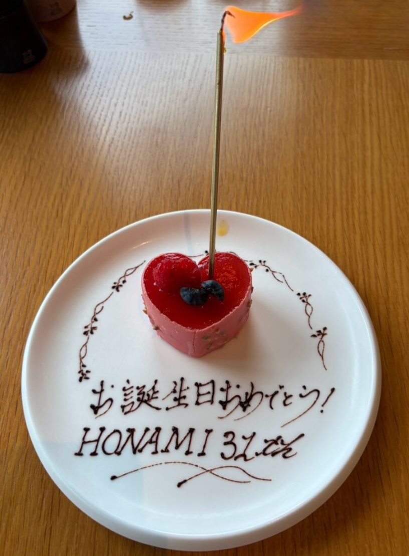 お誕生日ケーキ